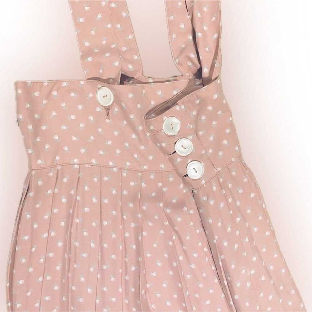 KAMISATO Lolita Pink Floral Jumper Dress (Adult) - image 3