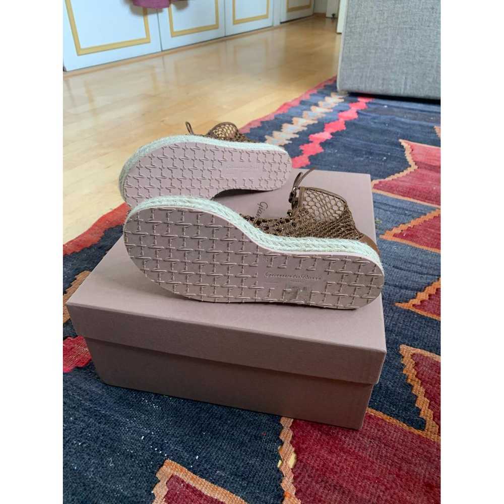 Gianvito Rossi Leather espadrilles - image 4