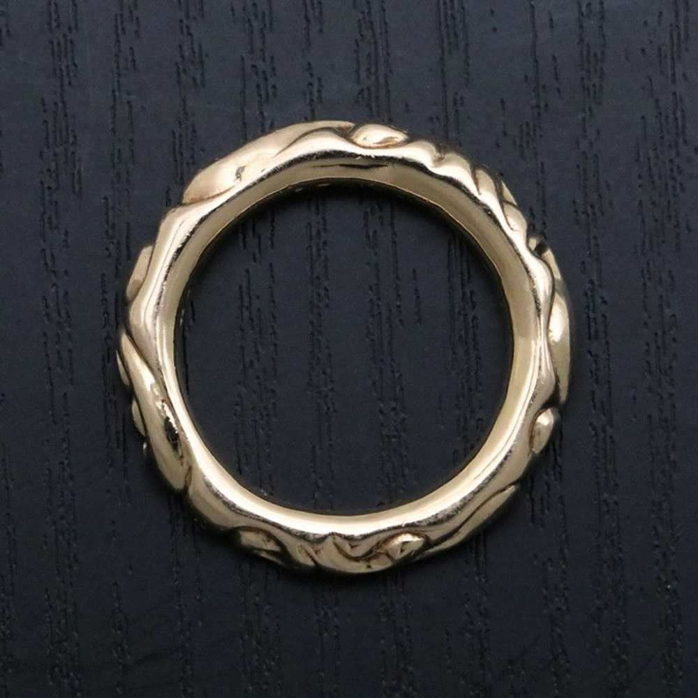 Chrome Hearts Chrome Hearts Gold Scroll Band Ring… - image 3