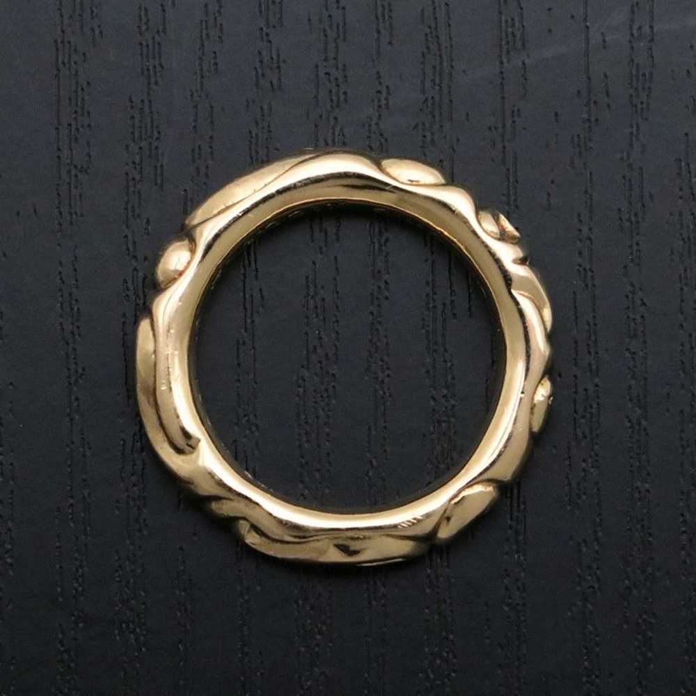 Chrome Hearts Chrome Hearts Gold Scroll Band Ring… - image 4