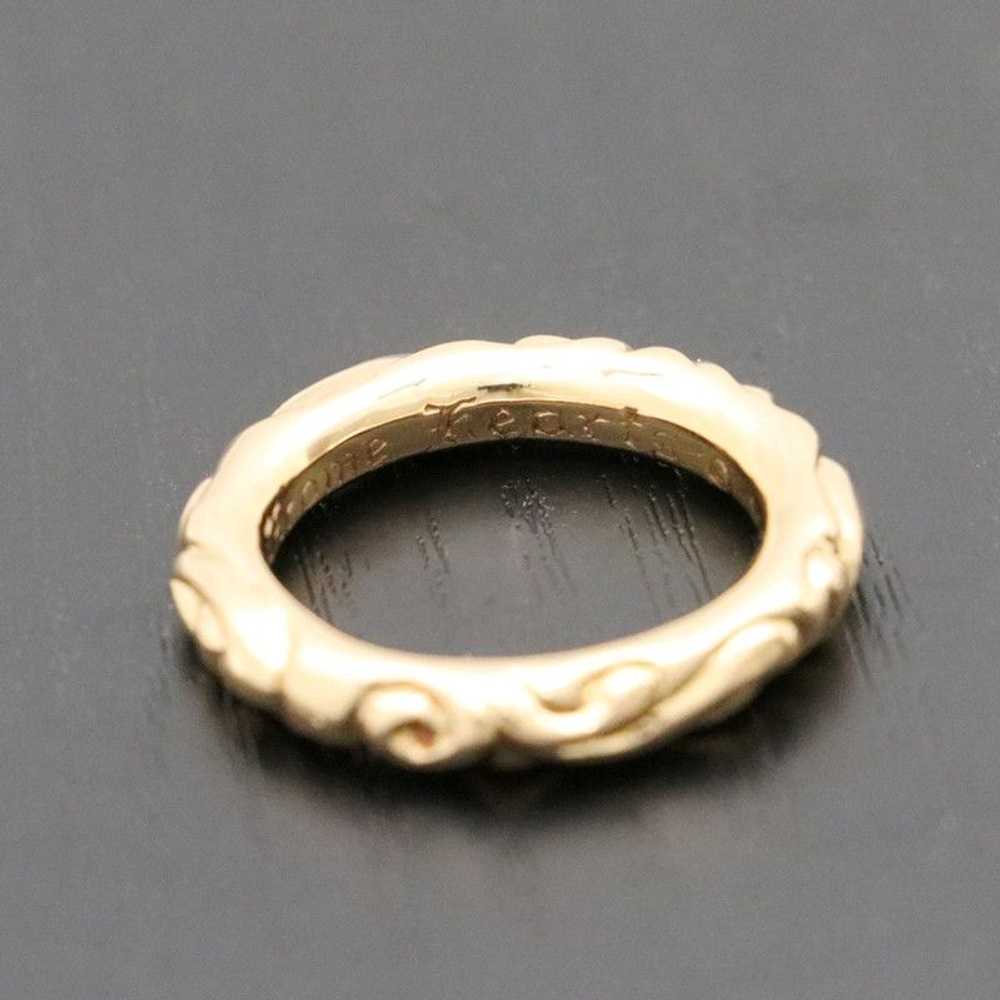 Chrome Hearts Chrome Hearts Gold Scroll Band Ring… - image 6