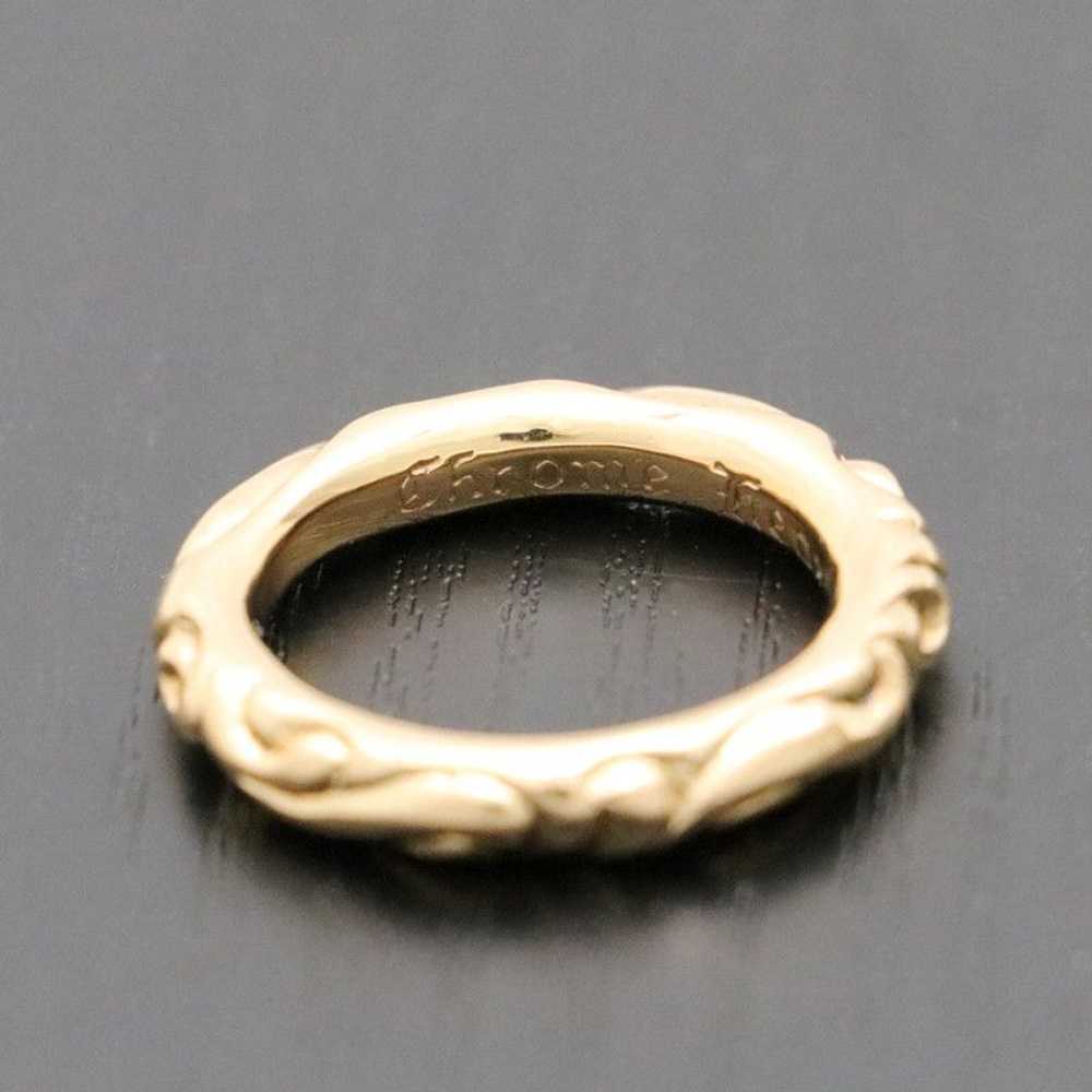 Chrome Hearts Chrome Hearts Gold Scroll Band Ring… - image 7