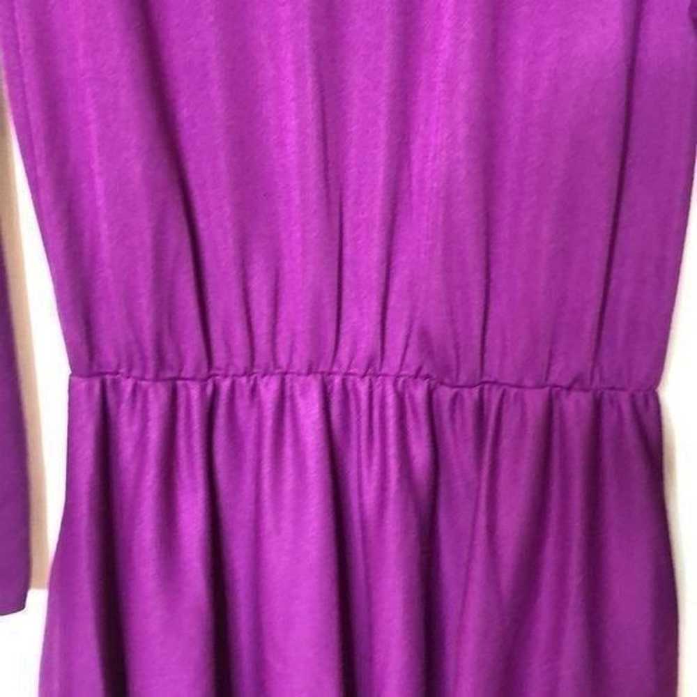 Vintage Impromptu Women's Dress Purple Long Sleev… - image 4