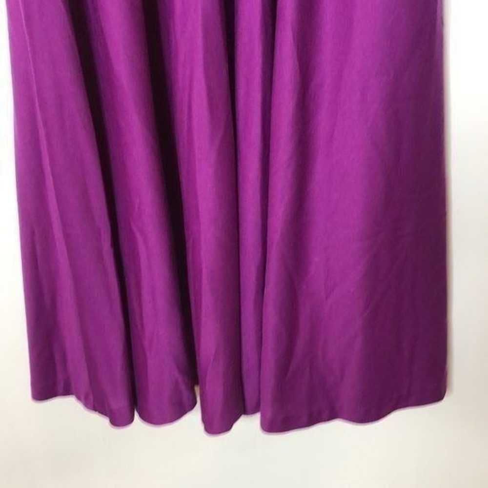 Vintage Impromptu Women's Dress Purple Long Sleev… - image 7