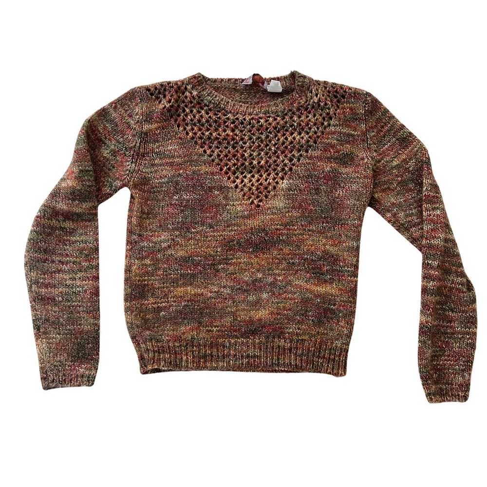 Vintage Pronto Multicolor Crewneck Sweater - Small - image 5