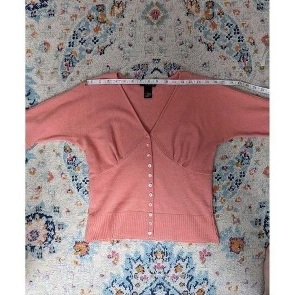 Vintage 90's bebe Cashmere Button Up Cardigan Swe… - image 7