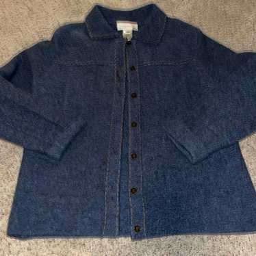 SUSAN BRISTOL size XL jacket sweater cardigan - image 1