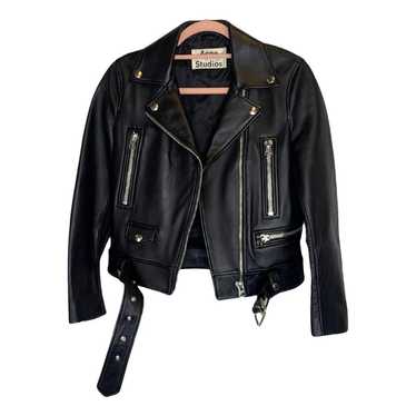 Acne Studios Leather biker jacket - image 1