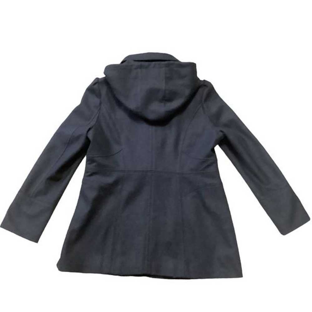 Guess Hooded Puffer Babydoll Peacoat Jacket Size … - image 2