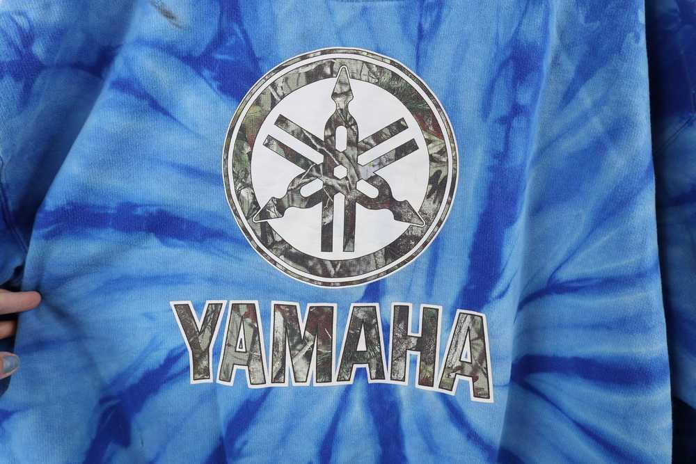 Vintage Vintage 90s Yamaha Racing Out Acid Wash H… - image 10