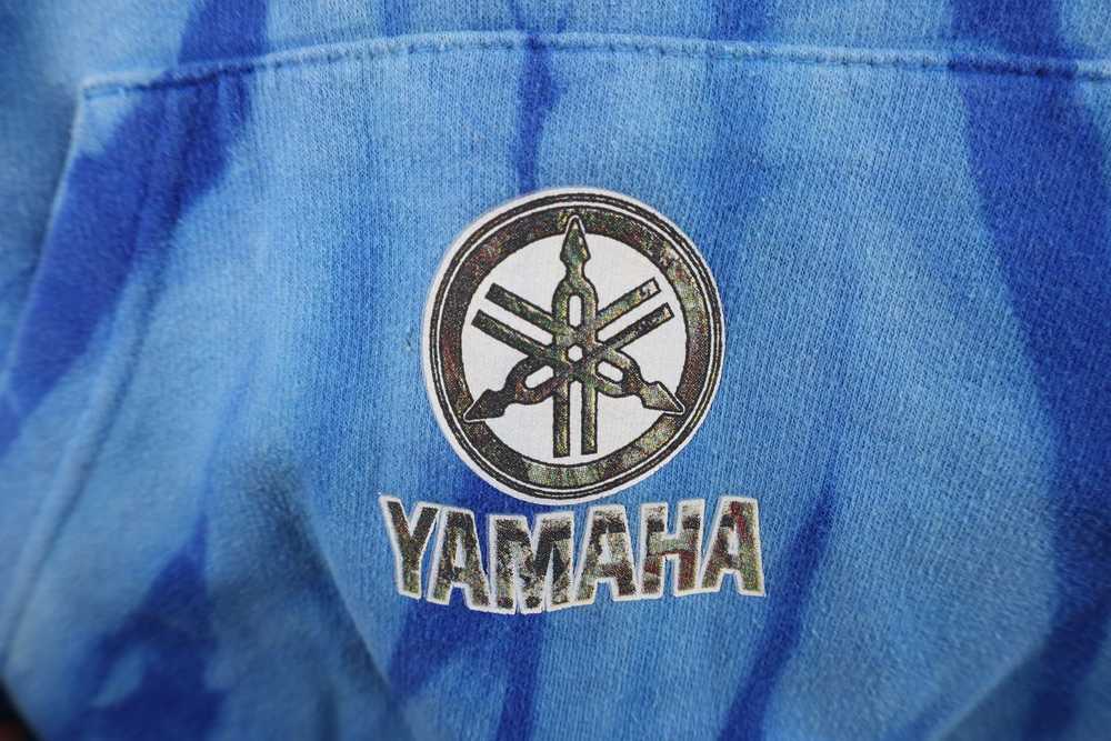 Vintage Vintage 90s Yamaha Racing Out Acid Wash H… - image 5