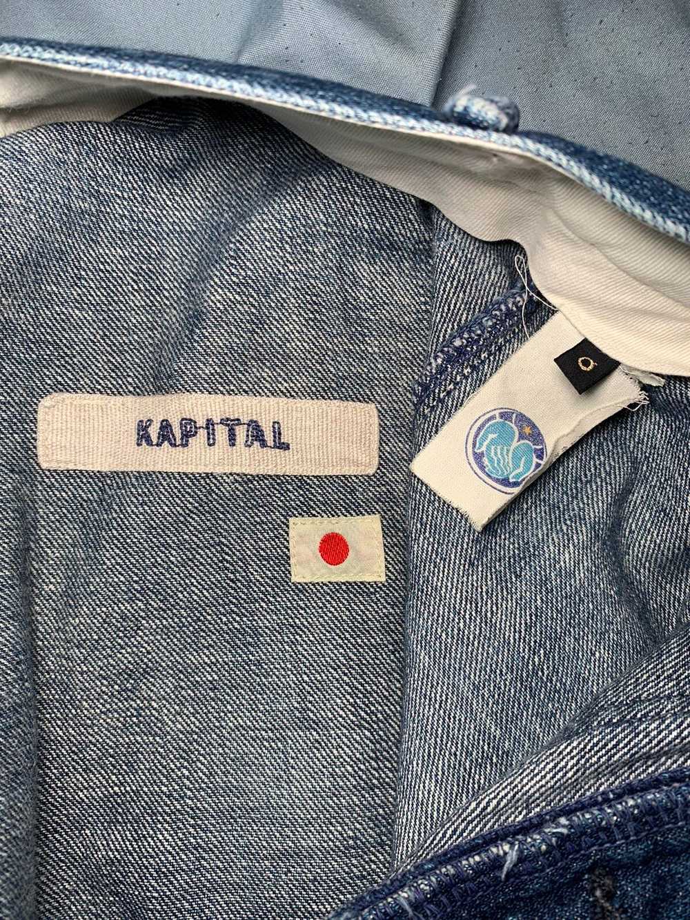 Kapital × Kapital Kountry Kapital Indigo Blue Lin… - image 10