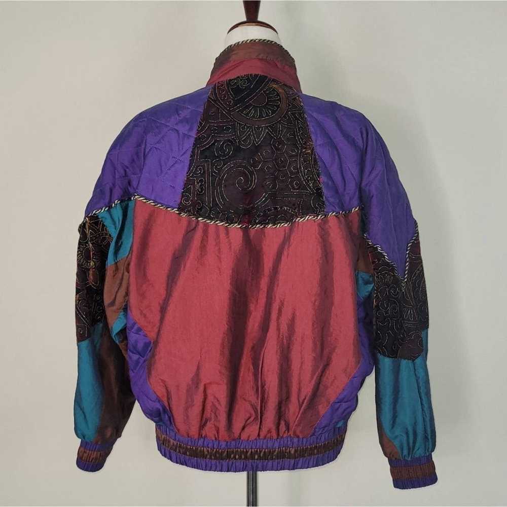 Westbound Jacket Womens Purple Brown Quilted Puff… - image 3