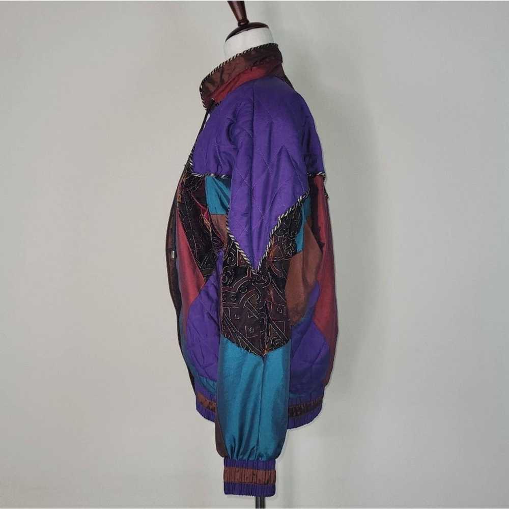 Westbound Jacket Womens Purple Brown Quilted Puff… - image 4
