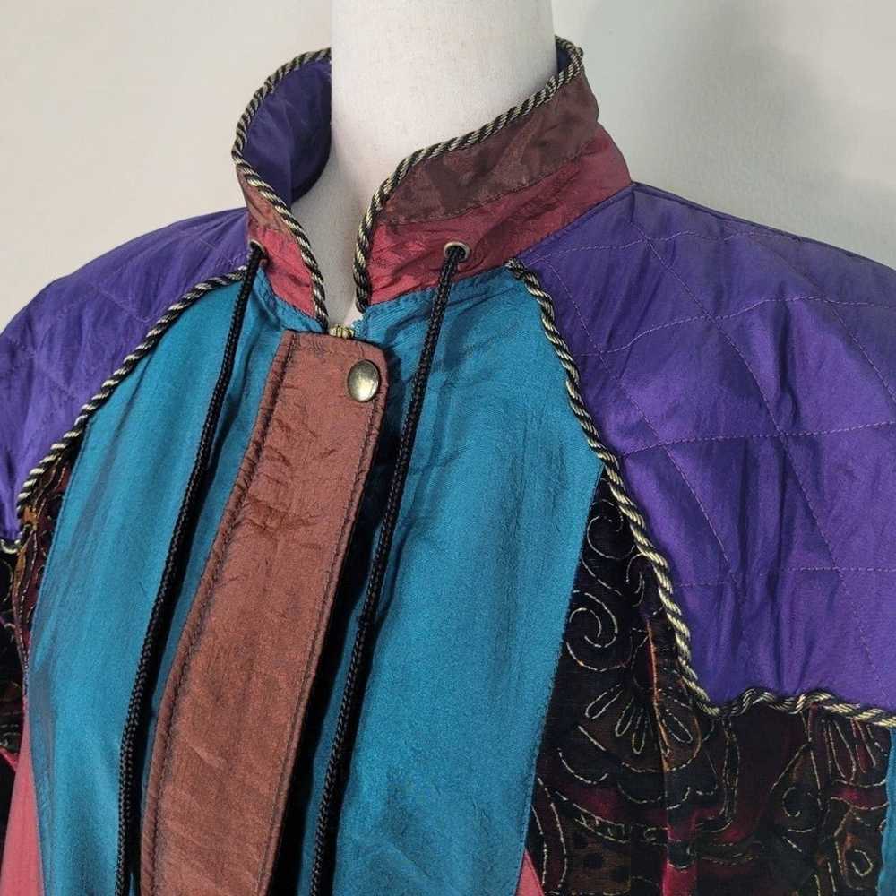 Westbound Jacket Womens Purple Brown Quilted Puff… - image 6