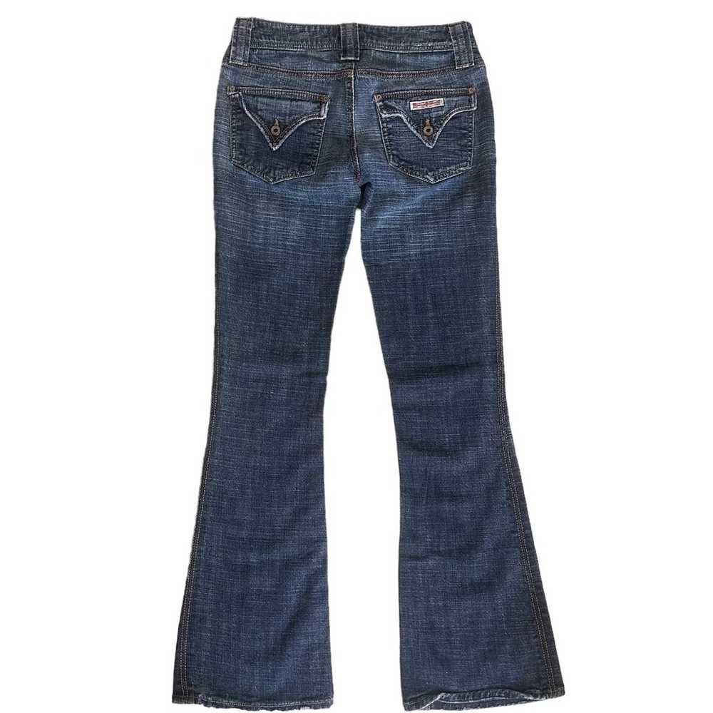 VTG Hudson Womens Mid Rise Jeans, Dark Wash Denim… - image 2