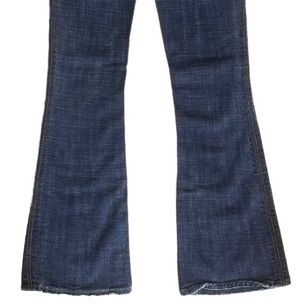VTG Hudson Womens Mid Rise Jeans, Dark Wash Denim… - image 6
