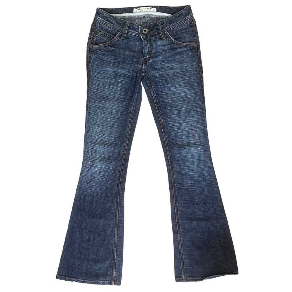 VTG Hudson Womens Mid Rise Jeans, Dark Wash Denim… - image 7