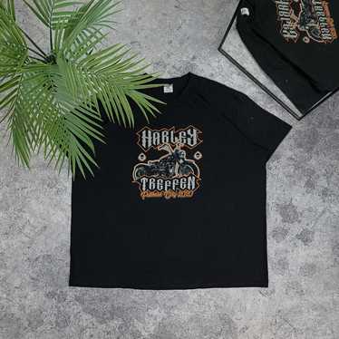 Harley Davidson × Vintage t-shirt harley - image 1