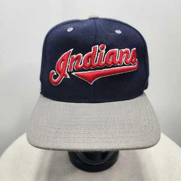 Vintage Cleveland Indians Drew Pearson snapback h… - image 1