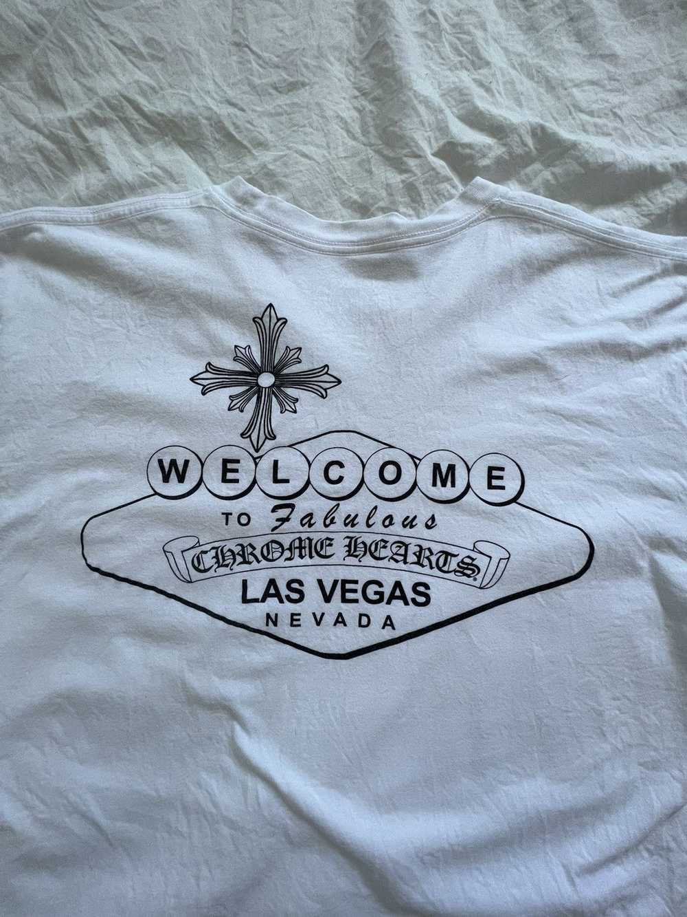 Chrome Hearts Chrome Hearts “welcome to Vegas” Tee - image 5