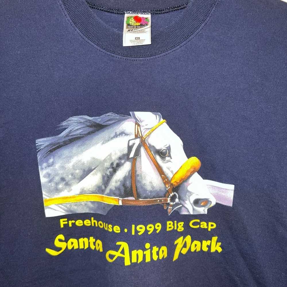 90s Vintage Santa Anita Park Freehouse 1999 Big C… - image 1