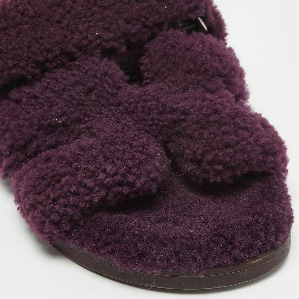 Hermès Cloth sandal - image 6