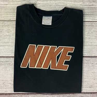 Vintage 1990s Nike Gray Tag Spell Out T-shirt - image 1