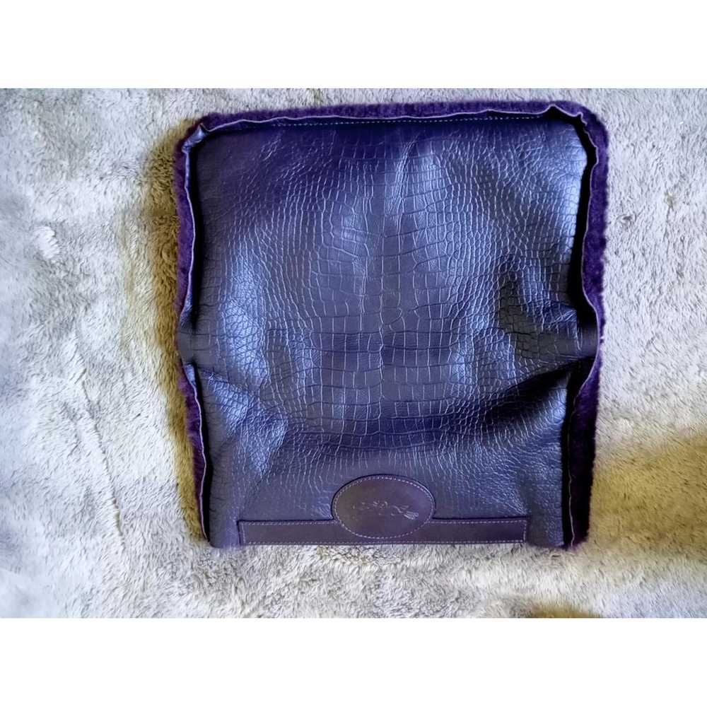 Longchamp Leather clutch bag - image 2