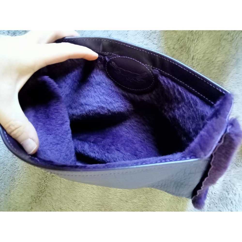 Longchamp Leather clutch bag - image 3