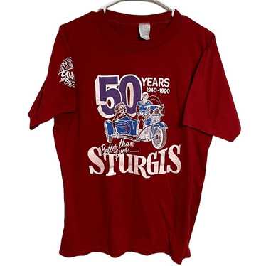 Vintage Single Stitch 50 Year Anniversary Sturgis… - image 1