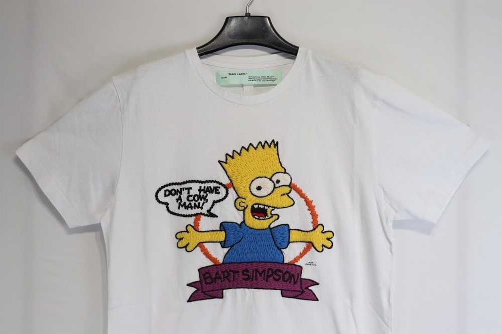 Off-White o1rshd1 Bart T-shirt in White - image 2