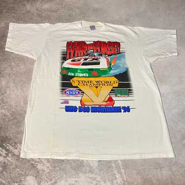 NASCAR - Fear the Force John Force NHRA T-Shirt Wh