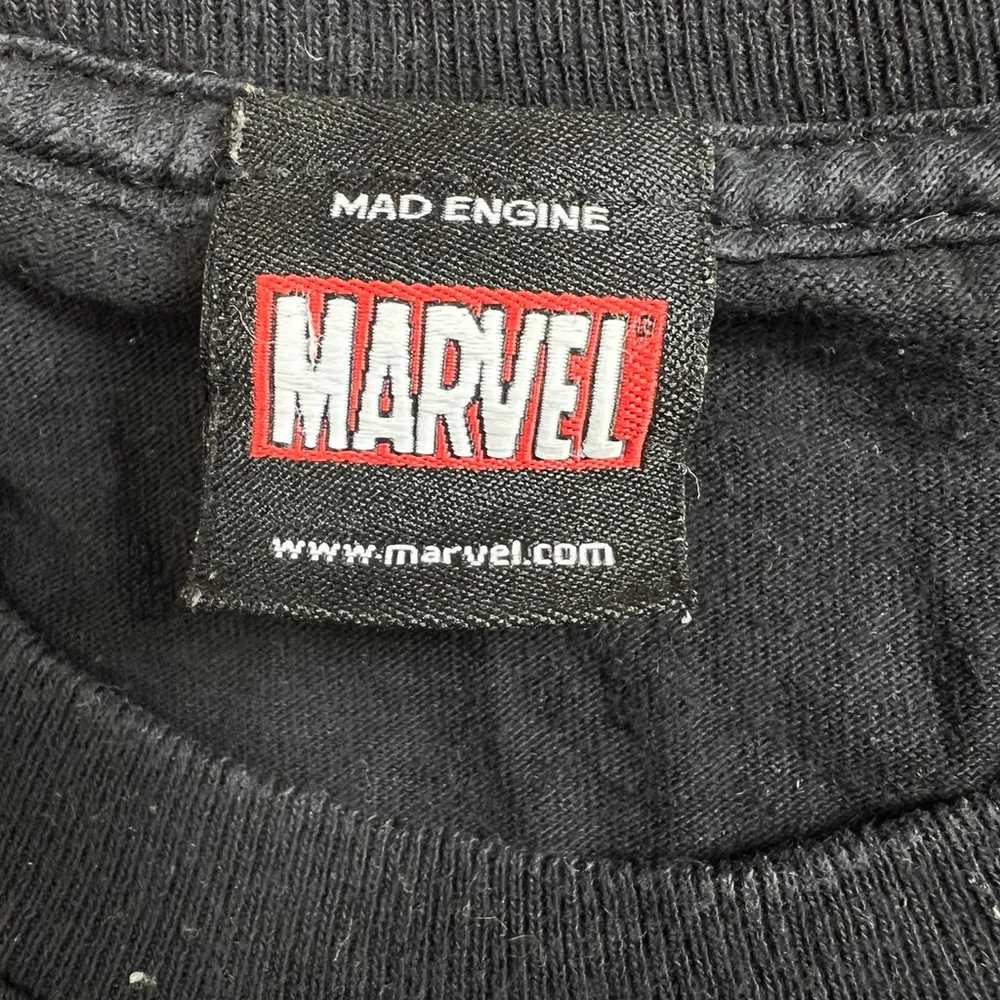 Vintage Marvel Mad Engine civil war Shirt x-men S… - image 3