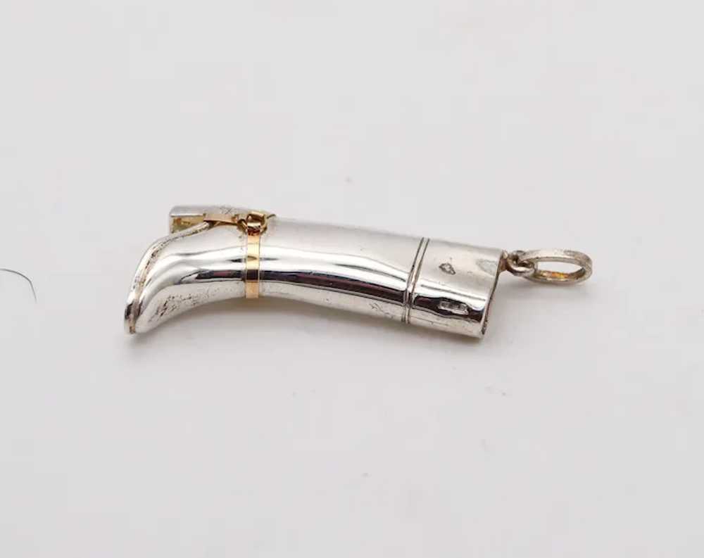 Gucci 1980 Firenze High Boot Pendant Charm in Sol… - image 3