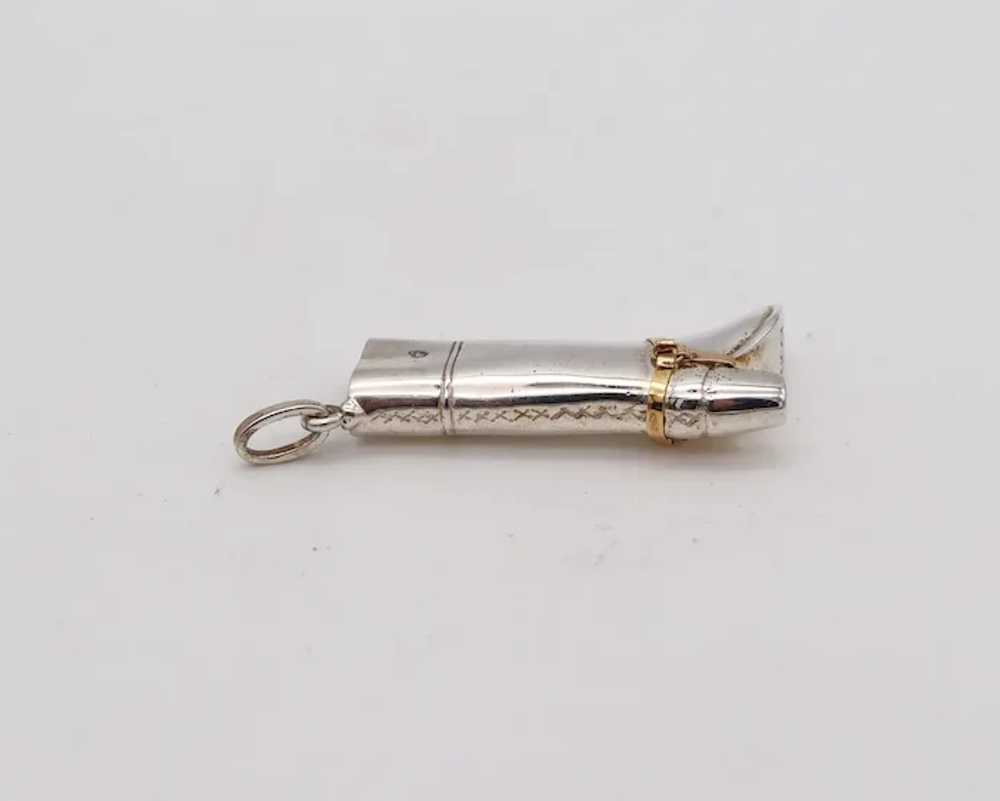 Gucci 1980 Firenze High Boot Pendant Charm in Sol… - image 4