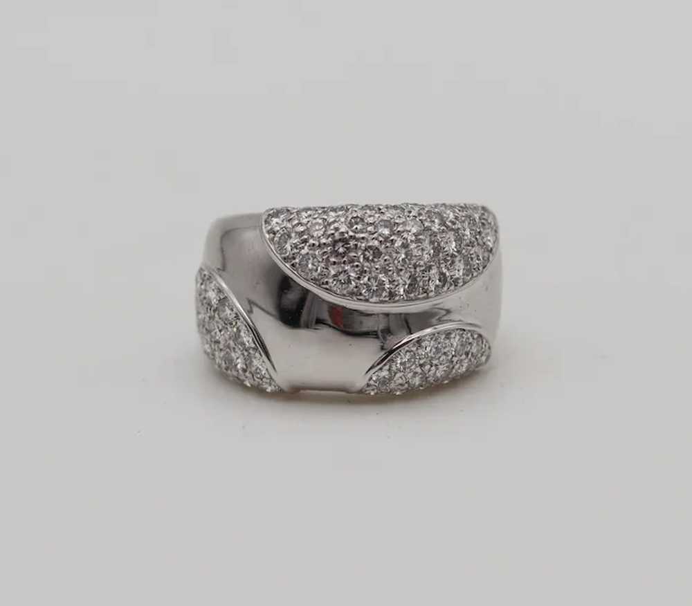 Cartier Paris Nouvelle Bague Ring In 18Kt White G… - image 5
