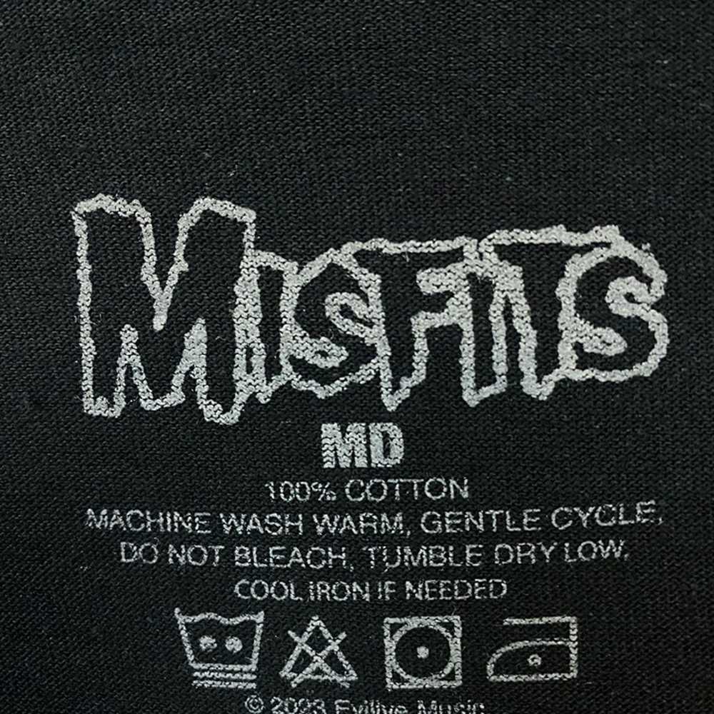 Misfits Punk T-shirt Size Medium - image 4