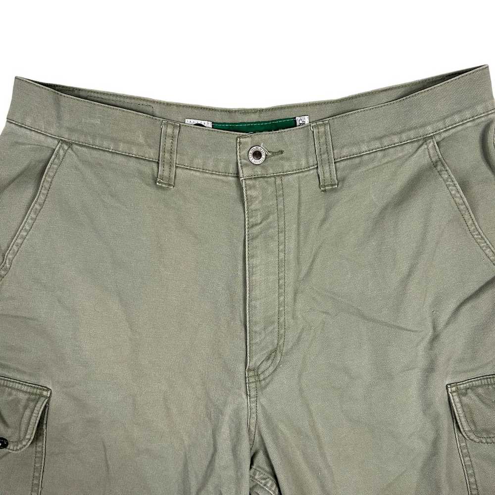 Silver Tab Levis Mens Size 36x10 Cargo Shorts Gre… - image 2