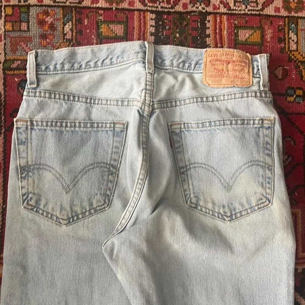 Vintage 505 Levi’s Denim Light Wash Jeans - image 4