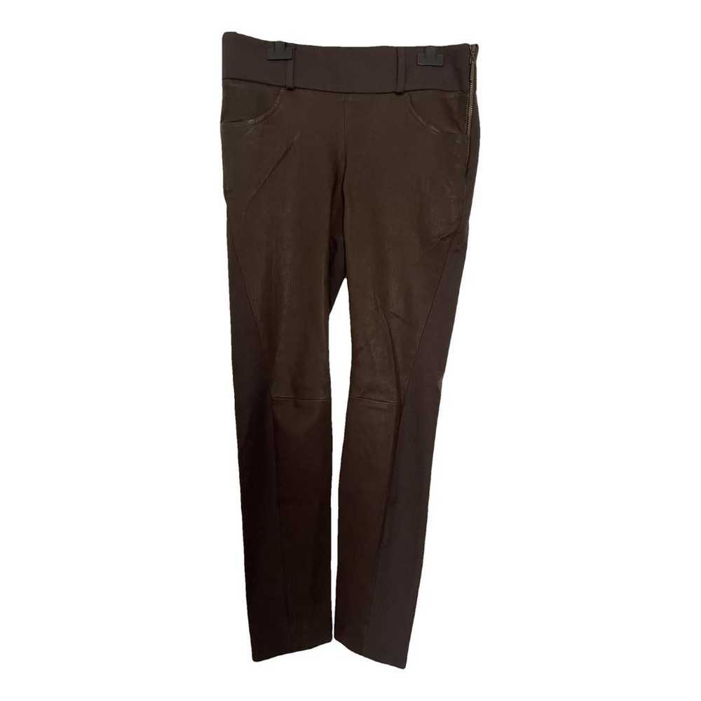 Brunello Cucinelli Wool slim pants - image 1