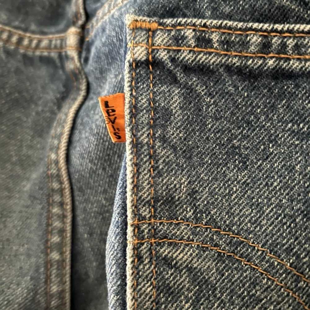 Vintage Levi’s Orange Tab 505 Jeans size 40 x 30 - image 4