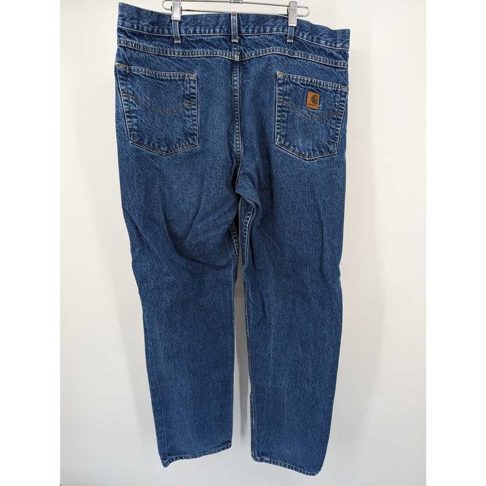 Vintage EUC Carhartt Straight Leg Denim Jeans W40… - image 2