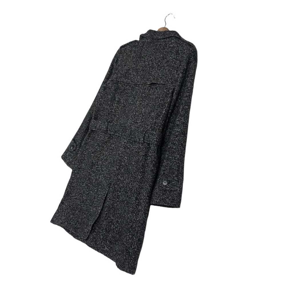 Agnes B. × Japanese Brand 🔥Rich Black Wool Long … - image 9