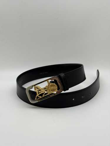 Celine Celine Vintage Horse Carriage Belt - image 1