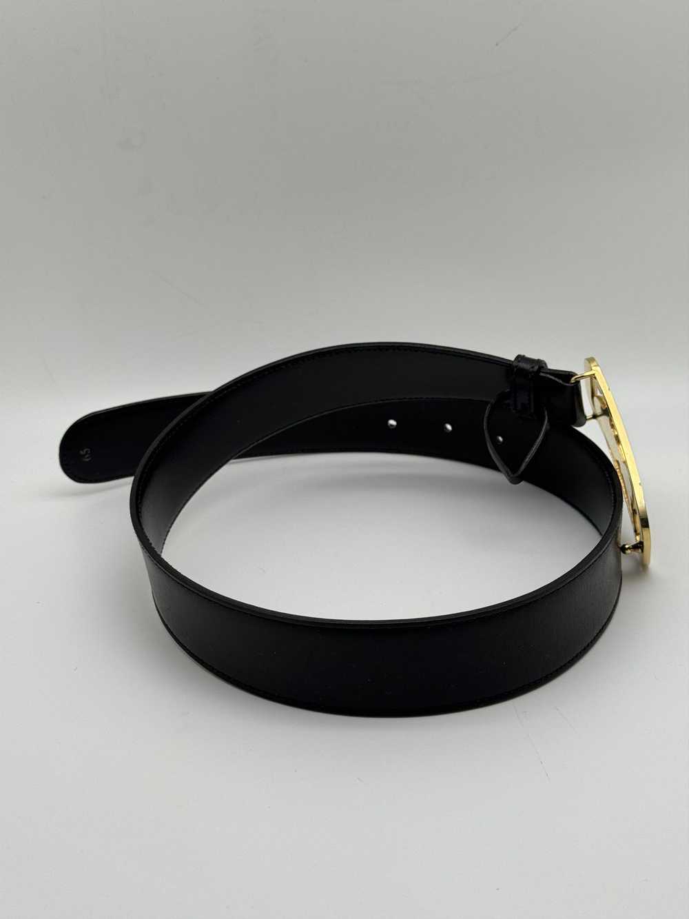 Celine Celine Vintage Horse Carriage Belt - image 2