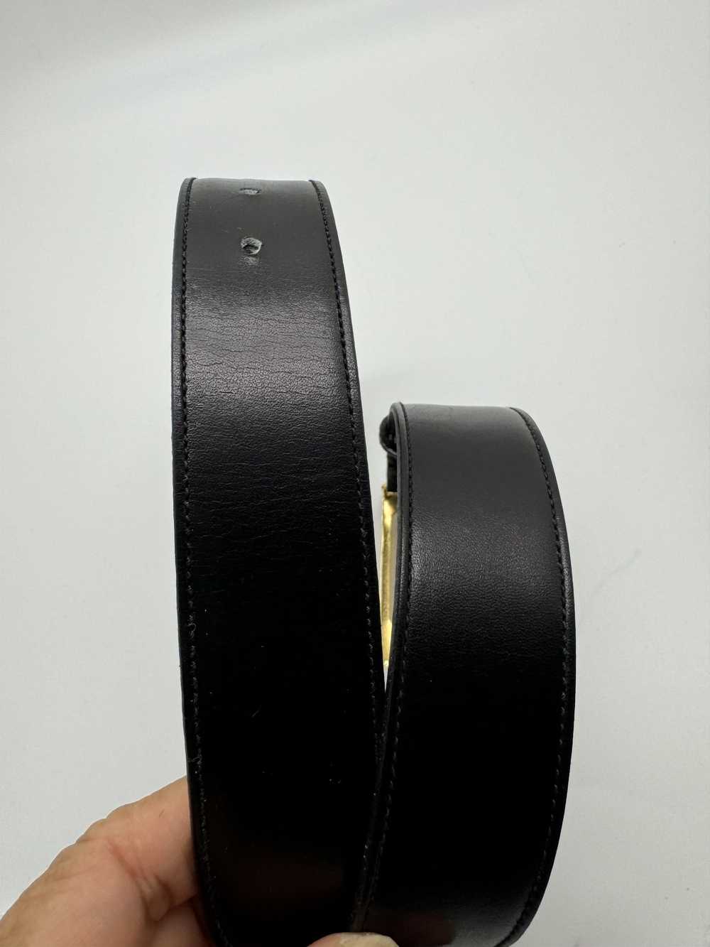 Celine Celine Vintage Horse Carriage Belt - image 6