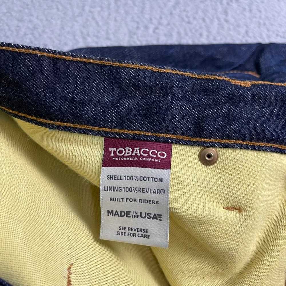 Tobacco Motorwear selvage jeans - image 4