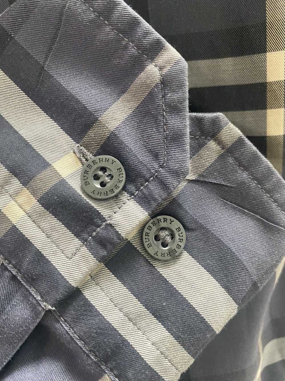 Burberry × Vintage Burberry Nova Check Dress Shirt - image 3