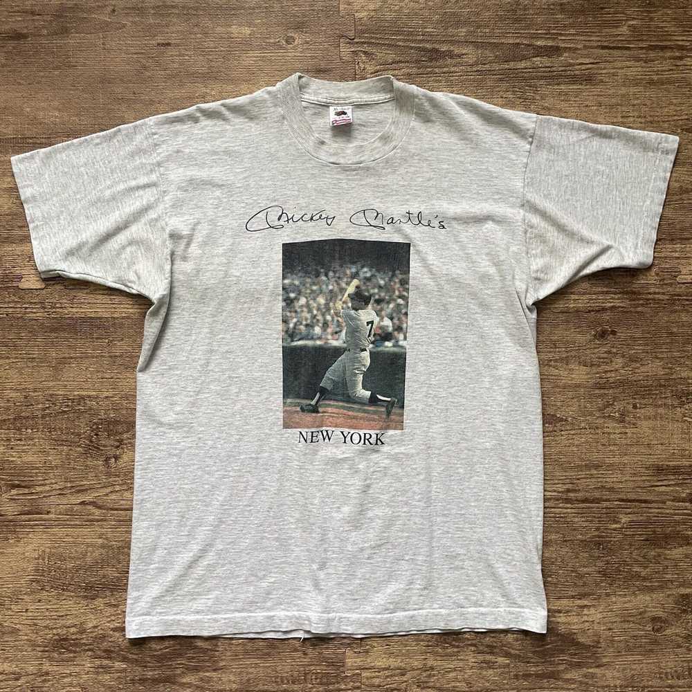 MLB × Vintage Vintage Mickey Mantle T-Shirt MLB B… - image 1